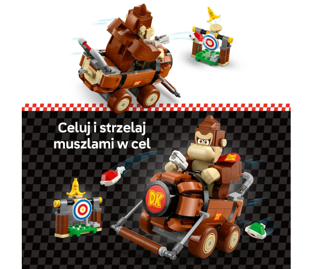 LEGO Super Mario 72033 Mario Kart – Donkey Kong i DK Jumbo - 1284250 - zdjęcie 7